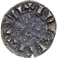 Denier - John III of Brittany and Isabel of Castile
