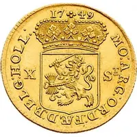 10 Stuivers Gold pattern at 3 ducat weight