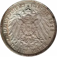 3 Mark - Frederick August III