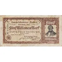 5 000 000 Mark Handelskammer