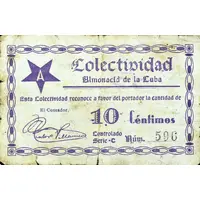 10 Céntimos Almonacid de la Cuba