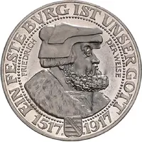 3 Mark - Frederick August III