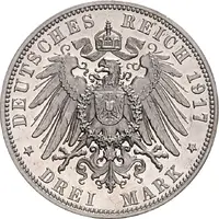 3 Mark - Frederick August III