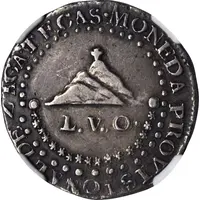 2 Reales - Fernando VII Zacatecas - Royalist coinage