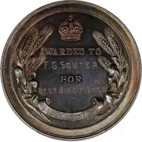 Medal Malayan Agri-Horticultural Association