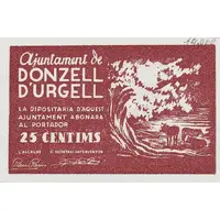 25 Céntimos Donzell d'Urgell
