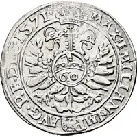 1 Guldenthaler/ 60 Kreuzers - George Frederick I