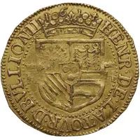 Double Gold Florin - Henri de la Tour d'Auvergne