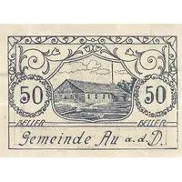 50 Heller Au an der Donau