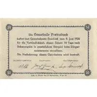 50 Heller Preinsbach