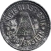 50 Pfennig - Schauenstein H. Heye Glasfabrik