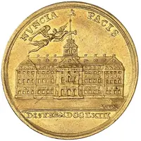 1 Ducat - Frederick II Peace of Hubertusburg