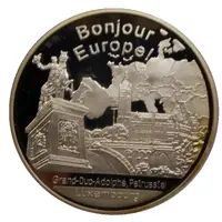 1 oz Silver Bonjour Europe!