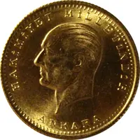 100 Kuruş Tam Cumhuriyet Altini, Gold Bullion Coinage