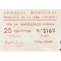 25 Céntimos Sevilleja de la Jara