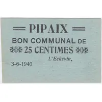 25 Centimes - Pipaix