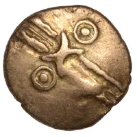 Gold 1/4 Stater - Dubnovellaunos Annulate Head