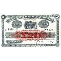20 Pounds Provincial Bank of Ireland