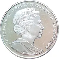 2 Pounds - Elizabeth II Captain James Cook