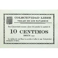 10 Céntimos Villar de los Navarros