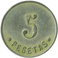 5 Pesetas - La Confianza