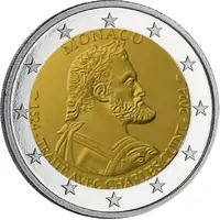 2 Euro - Albert II Charles V