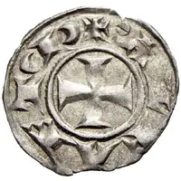 1 Denier 13th Century - Anonymous