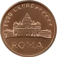 Token - Ioannes Paulus II Ecco l'Euro