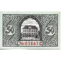 50 Pfennig Wohlauer Bankverein