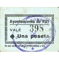 1 Peseta Rus