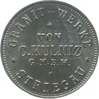 5 Pfennigs - Striegau Granit Werke von C. Kulmiz G.M.B.H