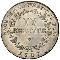 20 Kreuzers - Ernest I