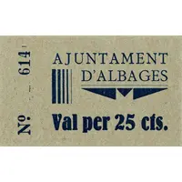 25 Céntimos Albagés