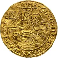 1 Rose Noble - Philip II