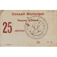 25 Céntimos Roques d'Osona