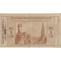 50 Lire Banca di Trento e Bolzano - 1st type