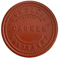 1 Peso Compañia Salitrera 'Carmen'