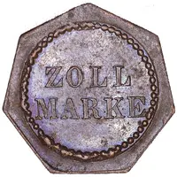 Zoll Marke Kunowski and Roch Bridge Token