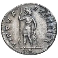 Siliqua - Decentius VIRTVS EXERCITI, Treveri