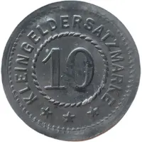 10 Pfennig - Ziegenhals