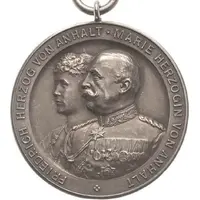 Flag consecration of the Dessau Riflemen`s Guild - Friedrich II