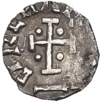 Denier - Moneyer Ebricharius Le Mans