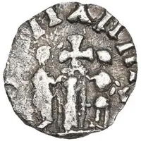 Denier - Moneyer Ebricharius Le Mans