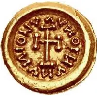 1 Tremissis Torso with ten sections, with R