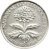 Medal - National Dahlia Society Silver