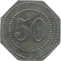 50 Pfennigs - Lünen Zeche Preussen II H.B.A.G.