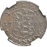 1 Pfenning - Frederick August