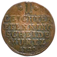 1 Leichter Pfennig - William Henry