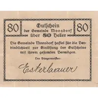 80 Heller Moosdorf