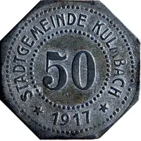 50 Pfennig - Kulmbach
